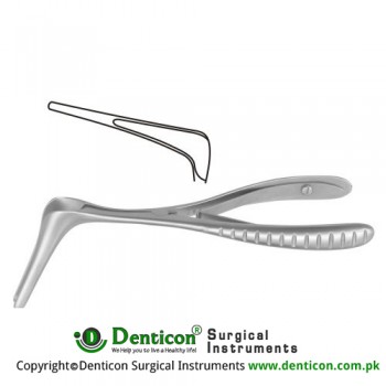 Cottle Nasal Speculum Fig. 4 Stainless Steel, 14.5 cm - 5 3/4" Blade Length 85 mm